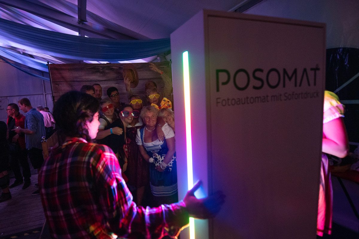 Professional LED Photobooth Cabinet