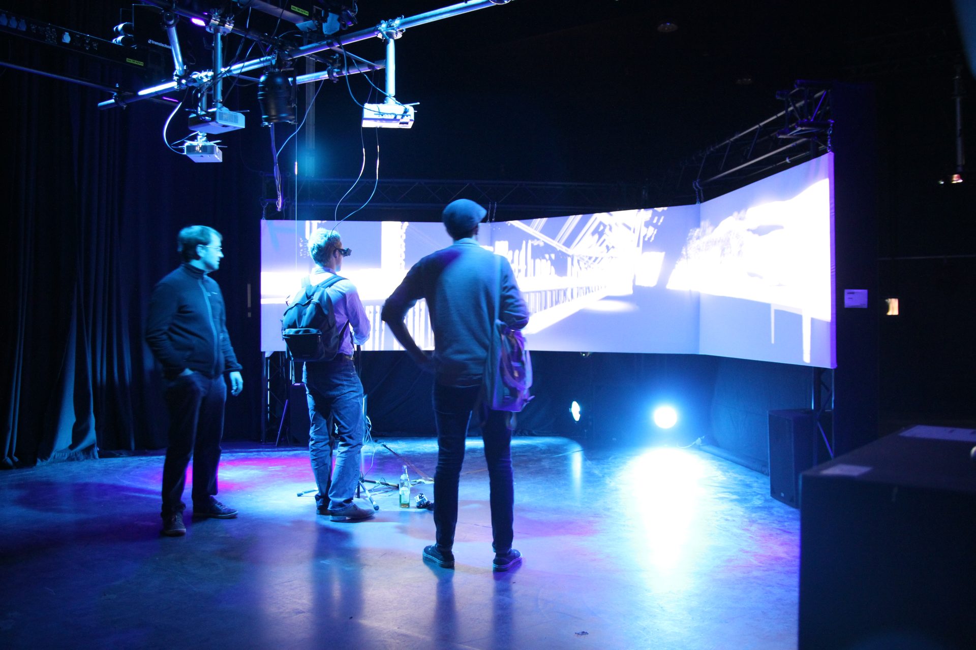 Gallery Spatial Tracking Setup Detail